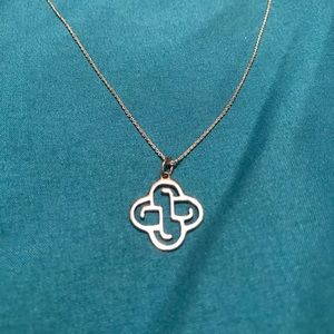 Stella & Dot J initial necklace
